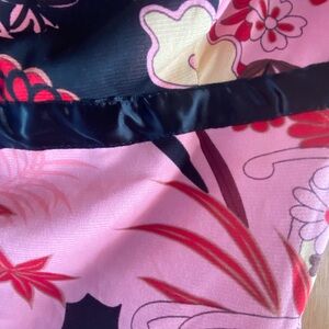 Floral Pink and Black